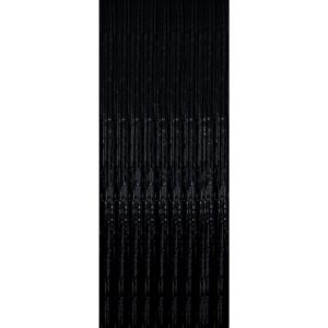 Perdea Franjurata, , Model Decor Petrecere, pentru Fundal de Poze, Amenajare Colorata a Petrecerii, Dimensiune 100x200 cm, Negru