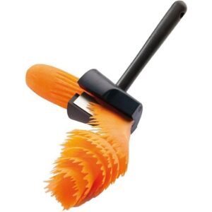 Accesoriu pentru Taiat in Forma de Spirala, , Multifunctional pentru Legume, Cutit pentru Spirale, 16x5.5 cm, Negru
