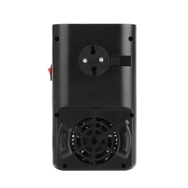 Mini Aeroterma Puternica Portabila , Putere 500W, Mini radiator electric cu Display LCD, efect de semineu si flacara, cu telecomanda - imagine 3