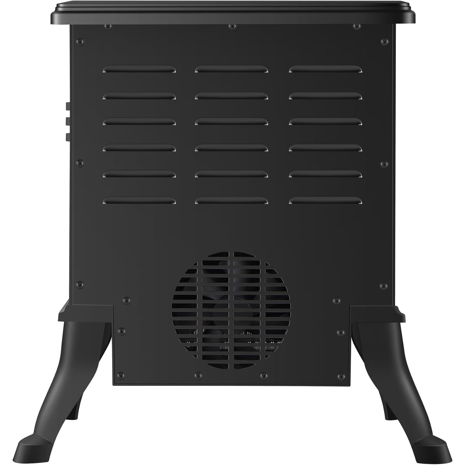Semineu Electric, , cu Efect Flacara, 1500/1200W, Incalzire PTC, 220 V, din Plastic Ignifug, 38 x 23 x 45 cm, Negru - imagine 3