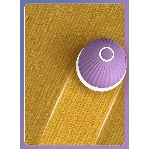 Aparat de Scame 2 in 1, , Curatare Haine si Lampa de Veghe, 3 Trepte, Incarcare Tip C, 4 W, 9 x 10 cm, Mov - imagine 3