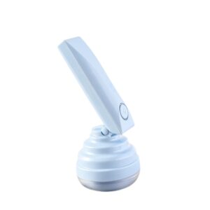 Aparat Pentru Curatat Scame, Par Si Praf, , Trimmer pentru Diferite Tipuri De Material, Cu Lame Din Otel Inoxidabil, Maner Flexibil, Incarcare Prin USB, 13x8 cm, Albastru