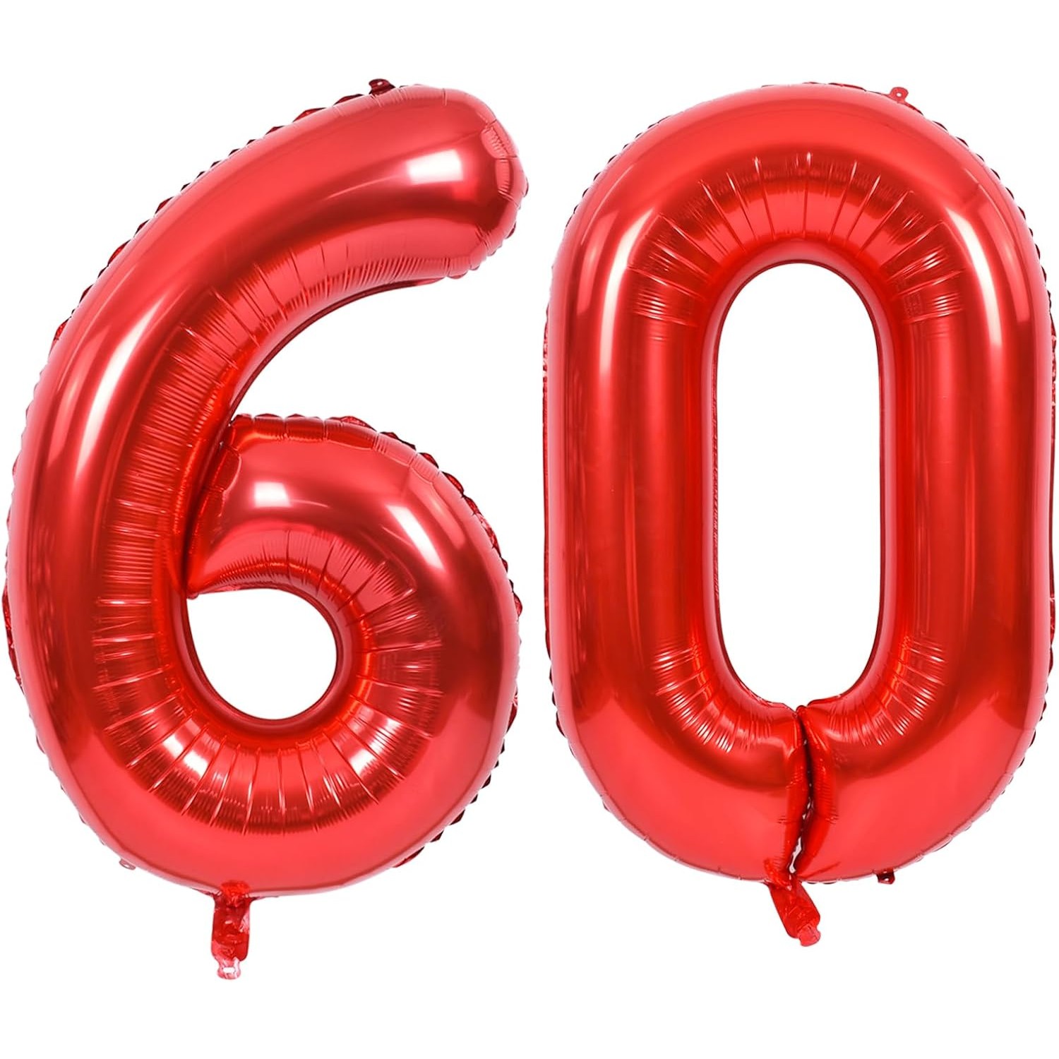 Balon din Folie Metalizata , Figurina Cifra, Tema Aniversare 80 cm, Ambalaj Individual, Pai inclus, Umflare cu Aer sau Heliu, Rosu, Cifra 0 - imagine 4