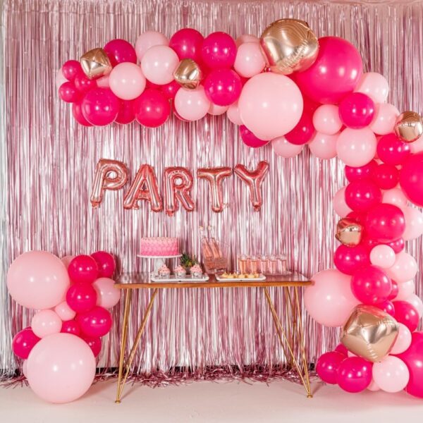 Balon Folie Metalizata Litera Y, , 40 cm, Umflati cu Heliu sau Aer, Ambalaj Individual, Pai inclus, Rose Gold - imagine 3
