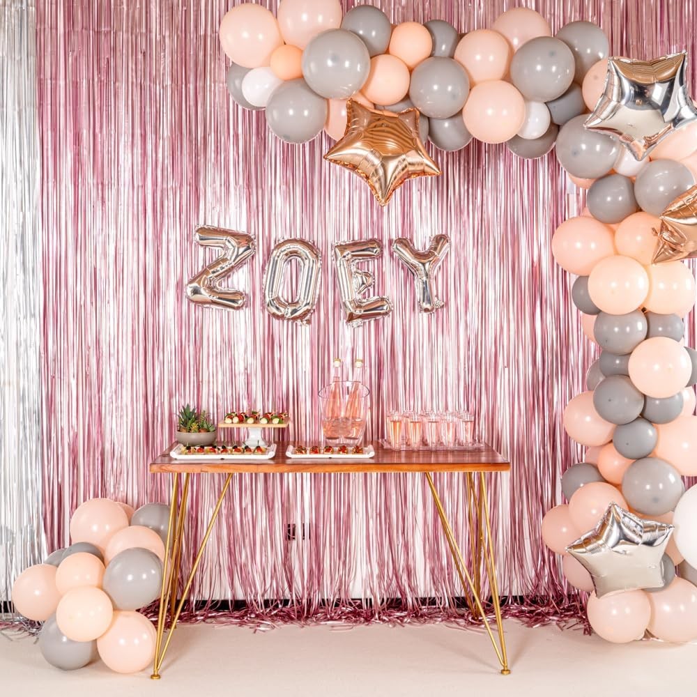 Balon Folie Metalizata Litera Z, , 80 cm, Umflati cu Heliu sau Aer, Ambalaj Individual, Pai inclus, Argintiu - imagine 4