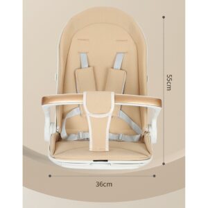 Carucior Sport  3in1, 6-36 Luni, Reversibil, Pliabil, Tavita pentru Masa, Pozitie de Somn, Centura de Siguranta, Roti 360, Suport Pahar, Copertina pentru Soare, 32x63x95cm, Alb, Model Ursulet