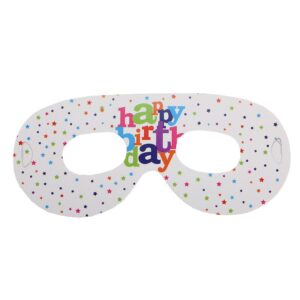 Set 6 Masti Tematice, , Colectia Happy Birthday, 16 x 6.5 cm, din Carton, Multicolor