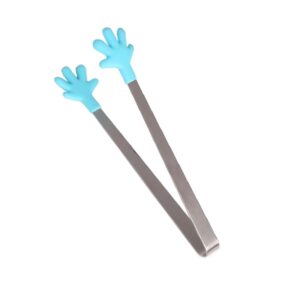 Cleste Creativ pentru Mancare, , Model Manute din Silicon, 14.5x3 cm, Rezistent la Temperaturi Inalte si Coroziune, Albastru