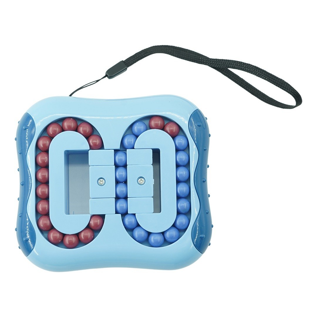Cub magic interactiv, Magic Bean, jucarie antistres potrivit pentru copii si adulti, Albastru - imagine 2