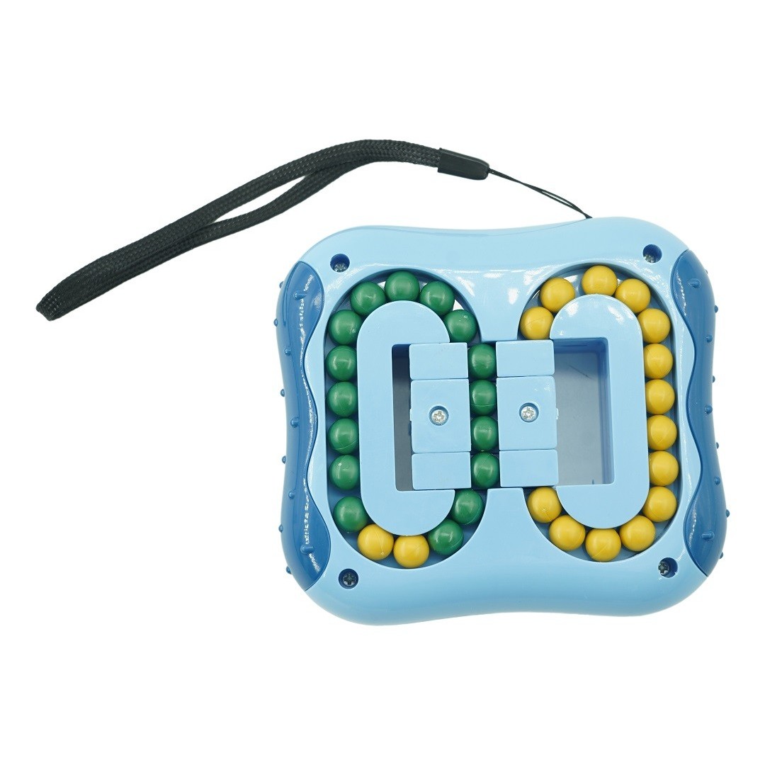 Cub magic interactiv, Magic Bean, jucarie antistres potrivit pentru copii si adulti, Albastru - imagine 3