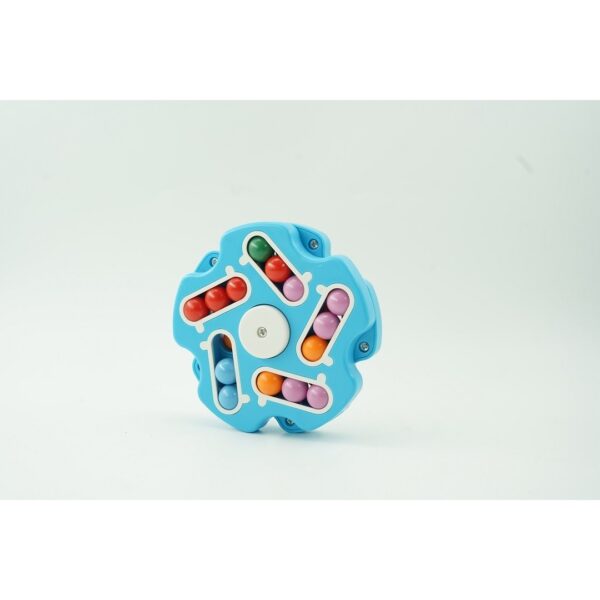 Cub magic interactiv, Magic Bean, jucarie antistres potrivit pentru copii si adulti, Stea, Albastru - imagine 2