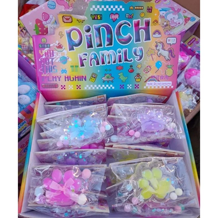 Cutie de Ambalare pentru Set 12 Jucarii Antistres Squishy, , din Carton, 14 x 14 x 14 cm, Multicolor - imagine 3