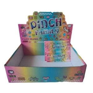 Cutie de Ambalare pentru Set 12 Jucarii Antistres Squishy, , din Carton, 14 x 14 x 14 cm, Multicolor