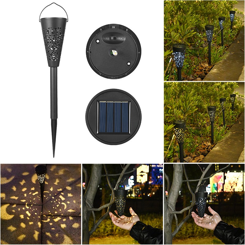 Decoratiune Solara pentru Gradina, , Tip Torta, Alb Rece - imagine 2