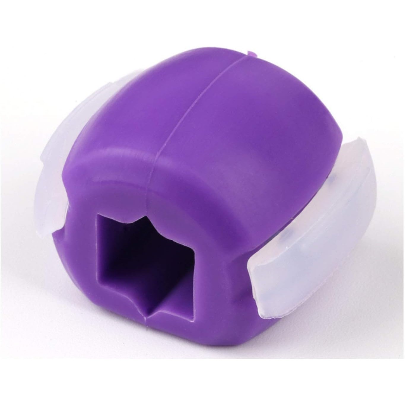 Dispozitiv de Tonifiere Faciala, , din Silicon, Corectare Mandibula/Maxilar, Mov - imagine 2