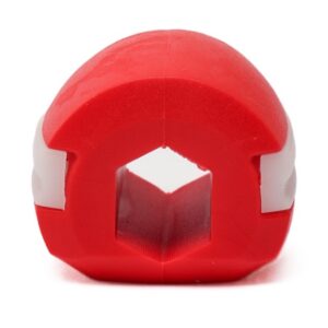 Dispozitiv de Tonifiere Faciala, , din Silicon, Corectare Mandibula/Maxilar, Rosu