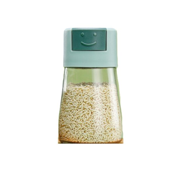 Dozator Condimente, , din Stilca, 180 ml, Rezistenta la Umidiate, 11.3 x 6.4 cm, Masura 5g, Verde
