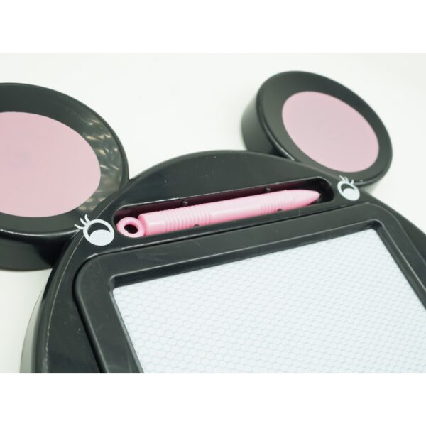 Tabla Magnetica pentru desen , Pix, forma Soricel, dimensiuni 23x26.5 cm, Dezvolta Creativitatea, Negru - imagine 2