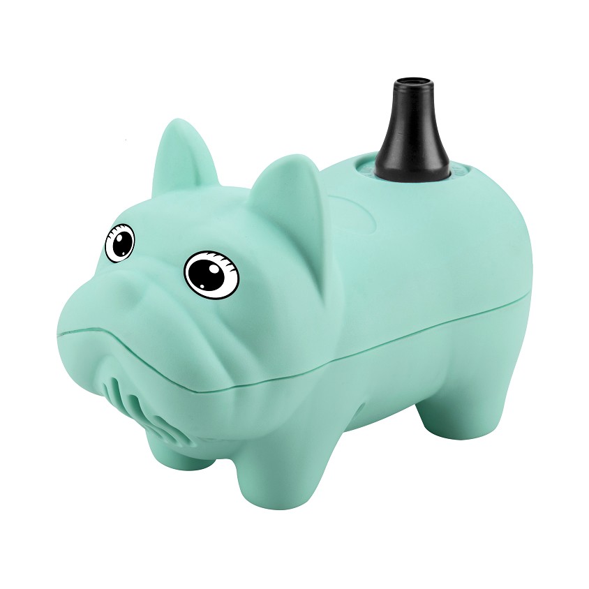 Pompa Electrica de Umflat Baloane, , Model Catelus, cu o Iesire, 220V, Putere 300W, Accesorii petrecere, Verde