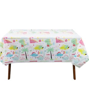 Fata de Masa Dreptunghiulara, , Colectia Dino Park, 180 x 108 cm, din PE, Anti-pete, Impermeabila, Multicolor