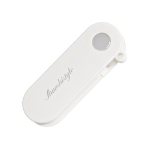 Peeler pentru Legume si Fructe, , 3.6 x 9.1 cm, Multifunctional, Curatator Pliabil, din ABS si Otel Inoxidabil, Alb