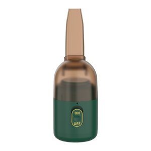 Aspirator Portabil pentru Automobil, , Aspirator mic fara Fir, pentru Casa si Masina, incarcare USB, 2 in 1, 16.3x6 cm, Verde