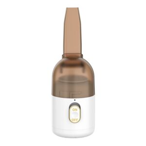 Aspirator Portabil pentru Automobil, , Aspirator mic fara Fir, pentru Casa si Masina, incarcare USB, 2 in 1, 16.3x6 cm, Alb