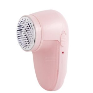 Aparat Scame si Par Haine, , Electric, USB inclus, Periuta Curatare, pentru Diferite Tesaturi, 13 x 6.8 x 5.8 cm, Roz