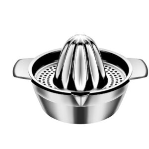 Storcator de Citrice Manual, , Rezistent, Usor de Folosit si Depozitat, Durabil, Calitativ, 16 x 7 x 13 cm, Inox, Argintiu