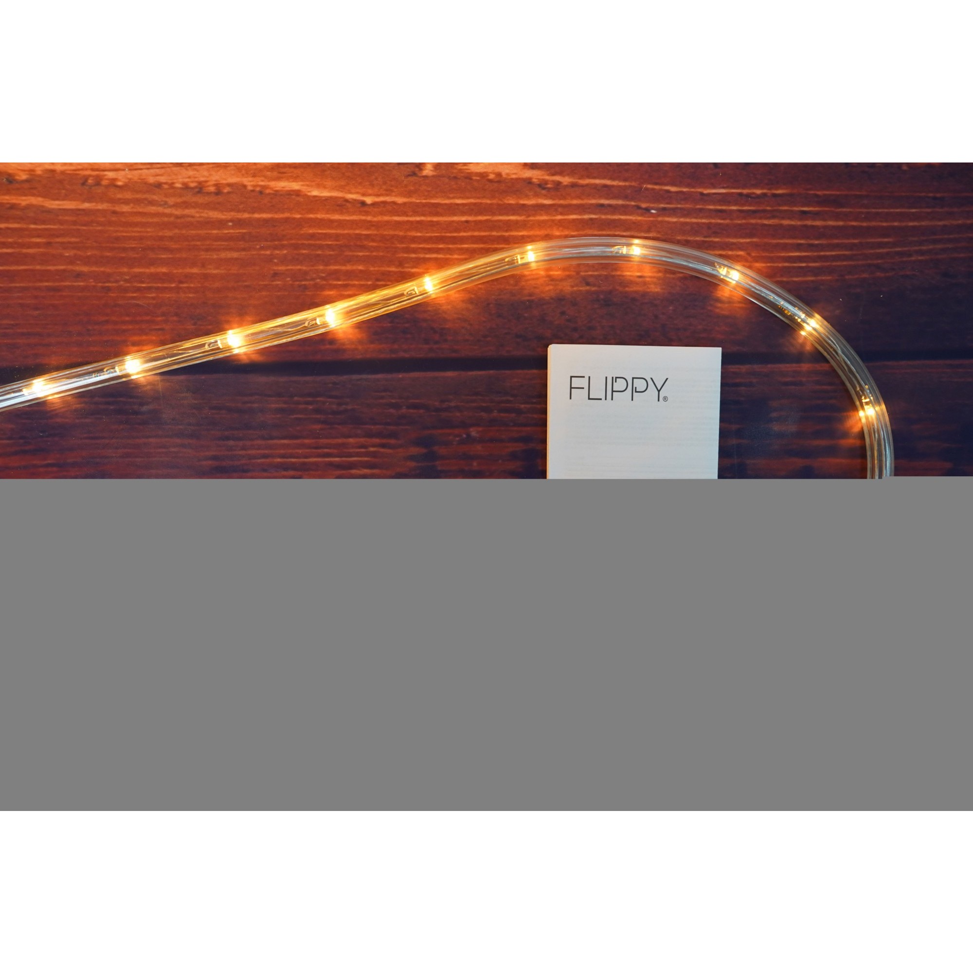 Instalatie Craciun, 96 m, 2304 Led-uri ,Furtun Luminos, Alb cald, 8 jocuri de lumini, Transformator, Sectionabila, 220 V, - imagine 4