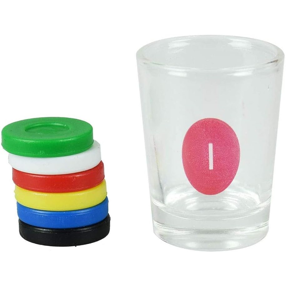 Joc de Baut Gravitational , pentru Petreceri, Interactiv, pana la 6 Jucatori, Pahare de Shot Incluse, 25.5 x 6.7 x 27.5 cm, Rosu - imagine 3