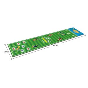 Joc Interactiv, , Covor de Fotbal 90 x 20 cm, 1-4 Jucatori, +5 Ani, 6 Mingi Incluse, Verde