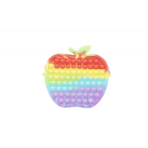 Jucarie antistres din silicon, , Pop It Now and Flip It, Geanta de umar, Mar, Multicolor