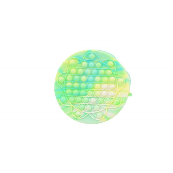 Jucarie antistres din silicon, , Pop It Now and Flip It, Geanta, Floarea Soarelui, Verde