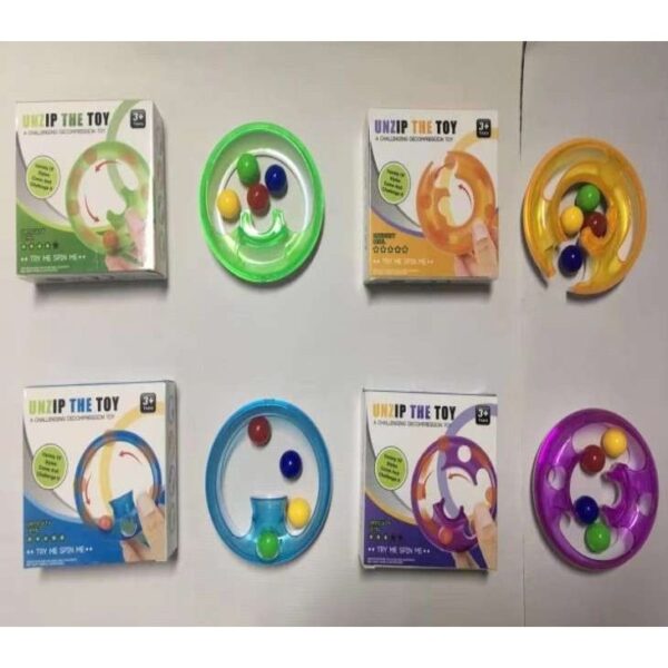 Jucarie antistres din silicon , Pop it Now and Flip It , Spin toy,Multicolor