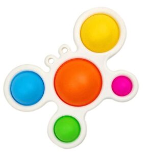 Jucarie Antistres  - Fidget Toy, Simple Dimple, Crab, Multicolor