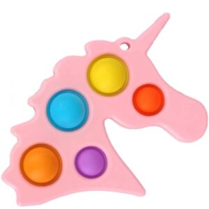Jucarie Antistres  - Fidget Toy, Simple Dimple, Unicorn, Roz