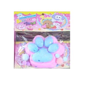 Jucarie Antistres Squishy, , Labuta de Pisica Squeeze Toys, cu Revenire Lenta, 7.5 cm, Model 270527, Multicolor