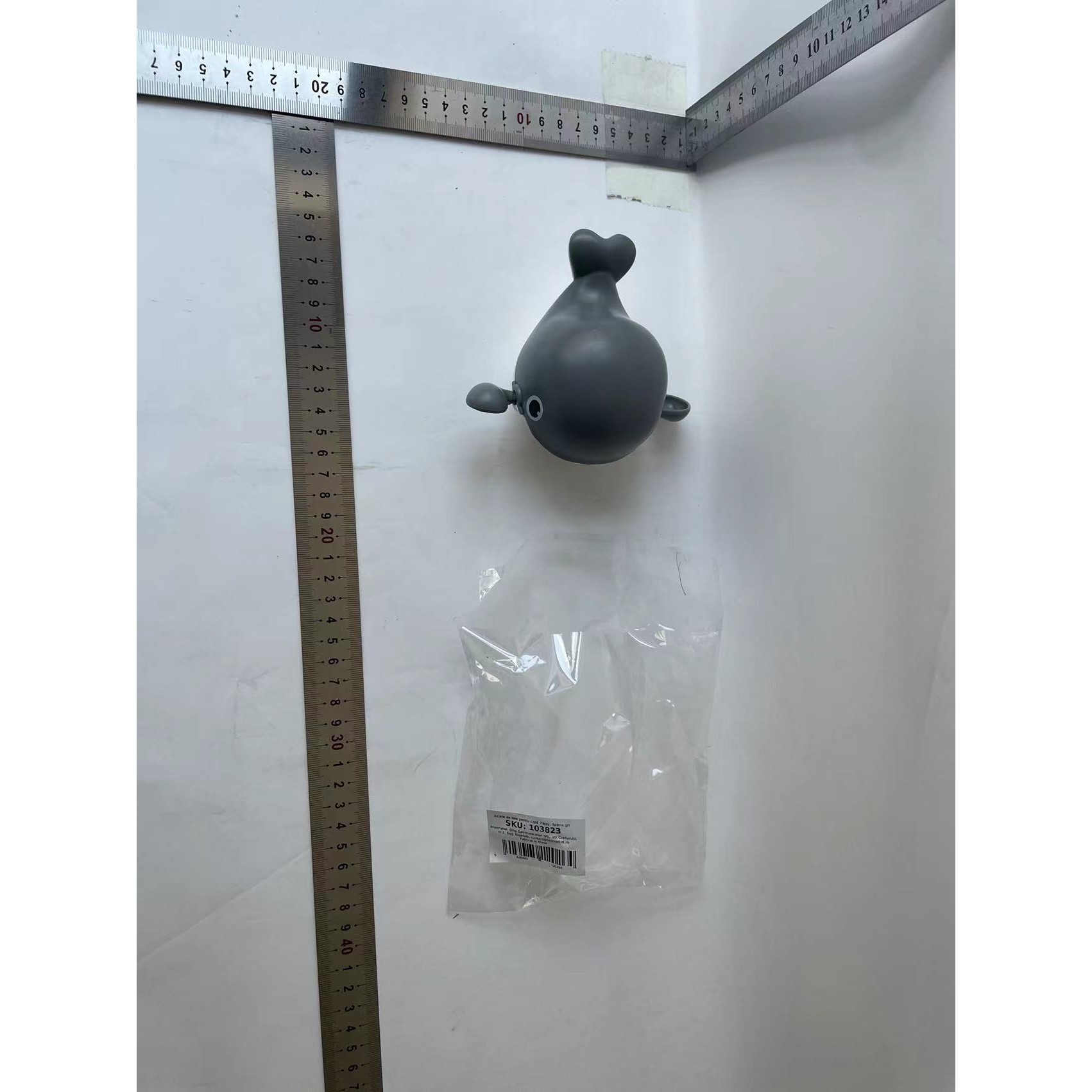 Jucarie de baie pentru copii, , balena gri - imagine 4