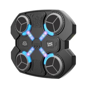 Jucarie de Boxat cu Muzica si Lumini, , Manusi Incluse, 32.5x28x7.4 cm, 930 g, Negru