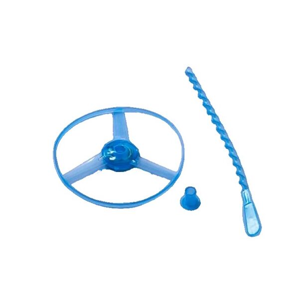 Jucarie Disc Zburator, , cu Lumini, Manual, din ABS, +14 Ani, Albastru