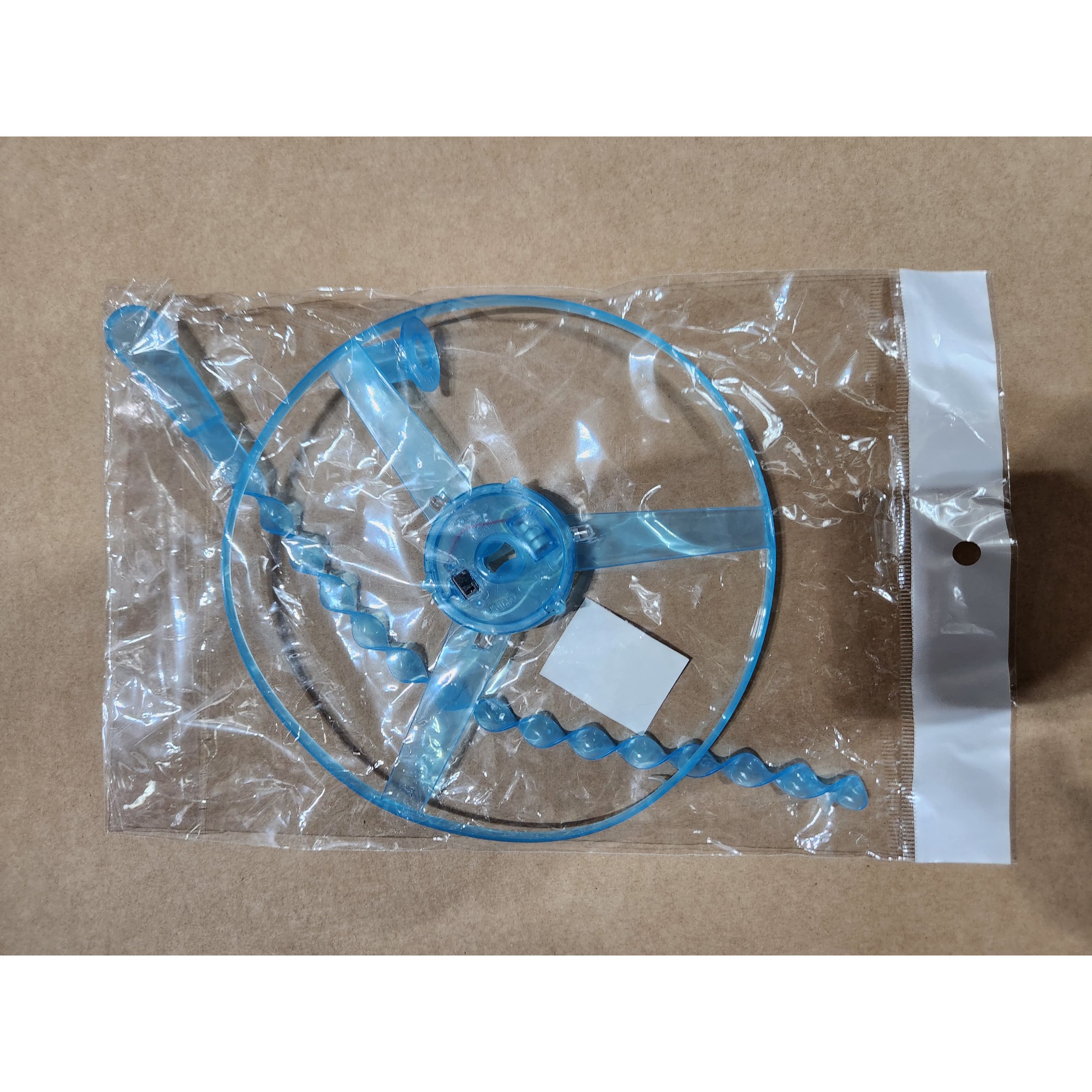 Jucarie Disc Zburator, , cu Lumini, Manual, din ABS, +14 Ani, Albastru - imagine 2