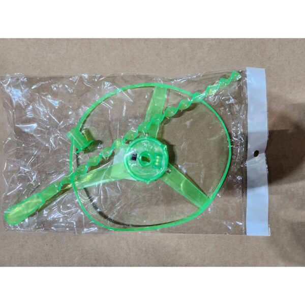 Jucarie Disc Zburator, , cu Lumini, Manual, din ABS, +14 Ani, Verde - imagine 2