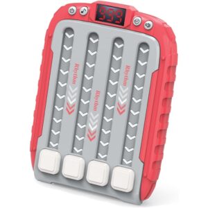 Jucarie Interactiva, , Joc Rhythm, +3 Ani, din ABS, 6 Niveluri, 15 x 3 x 11 cm, Functie Muzicala, Rosu