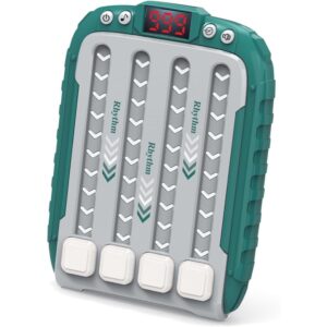 Jucarie Interactiva, , Joc Rhythm, +3 Ani, din ABS, 6 Niveluri, 15 x 3 x 11 cm, Functie Muzicala, Verde