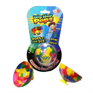 Jucarie interactiva Hip Hop Pops, , minge saltareata, +5 ani, Multicolor
