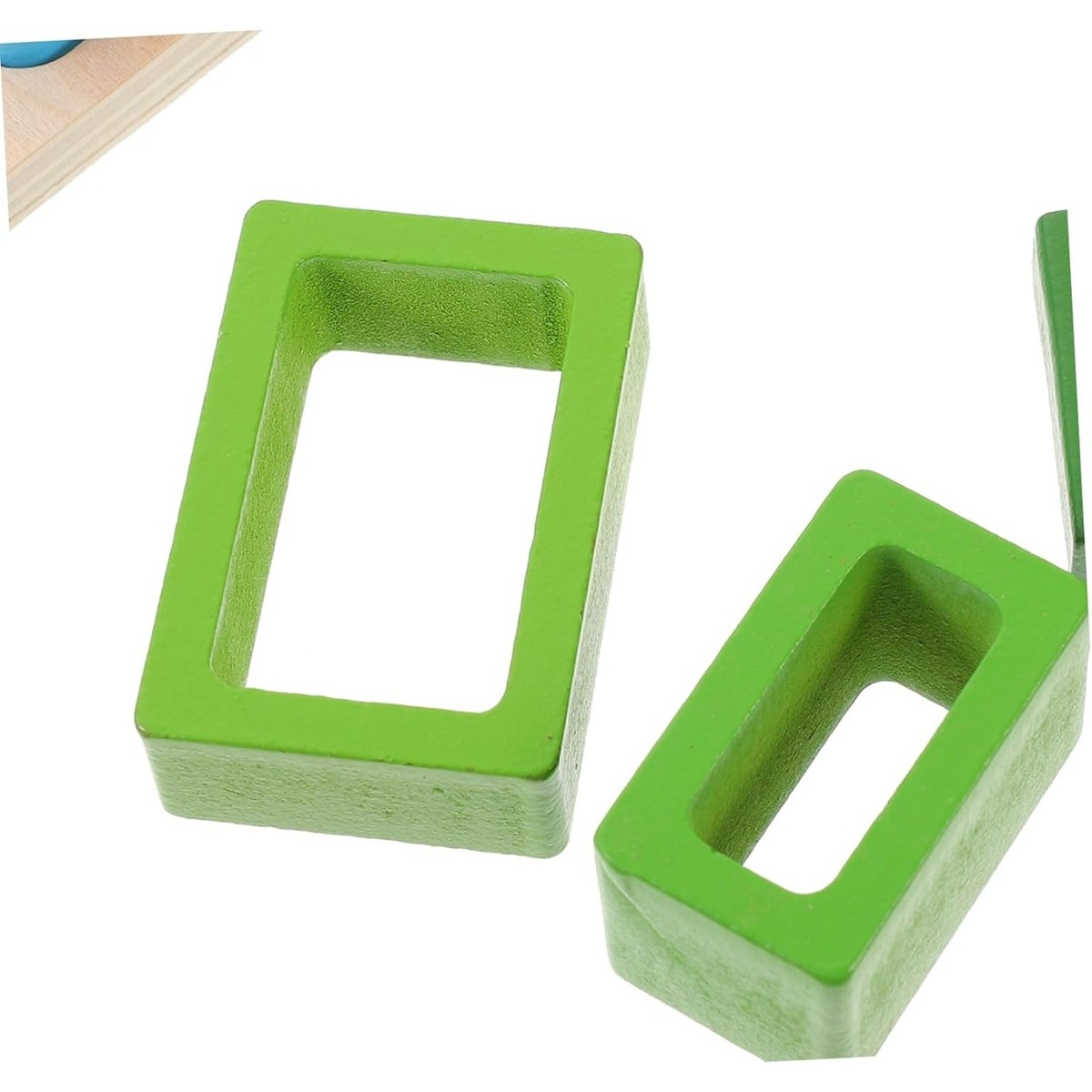 Jucarie Montessori de Sortat, , din Lemn, Tip Puzzle, cu 5 Forme Asimetrice, 15 Piese, Educativa, Interactiva, Creativa, Materiale Non Toxice, +2 Ani, Multicolor - imagine 4
