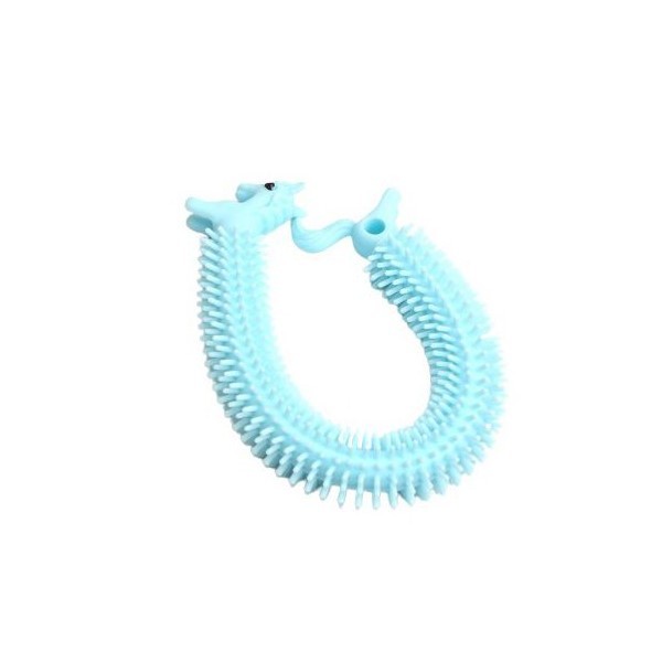 Jucarie senzoriala elastica , Fidget Noodle, Antistres, Culori Random