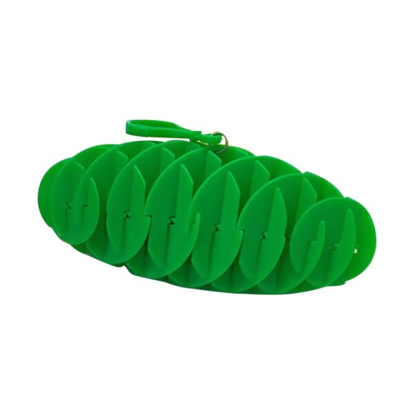 Jucarie Worm Fidget de Decompresie, , Anti Stres, Dimensiune Compacta 6 cm, Dimensiune Extinsa 15.5 cm, Verde