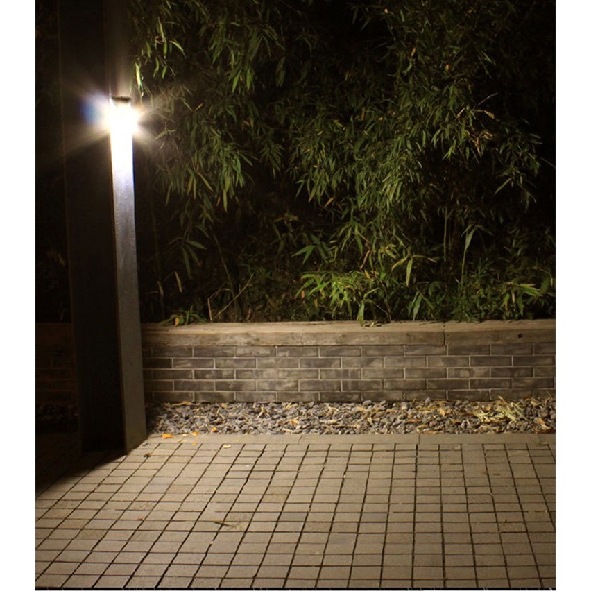 Lampa cu incarcare solara pentru exterior, 100 LED cu distanta de inductie, montaj pe perete, fara cabluri, cu 4 fete, - imagine 4